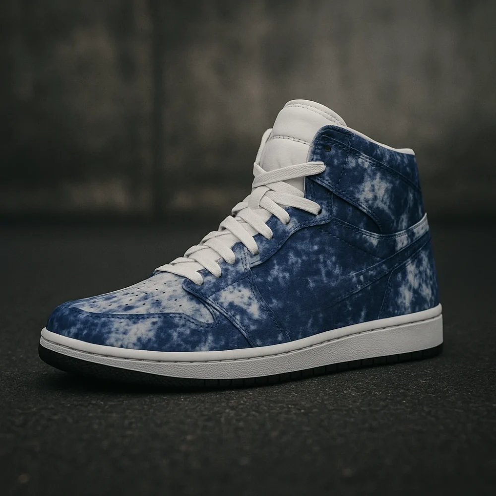 Indigo Storm High-Top Sneakers – Street Meets Sky