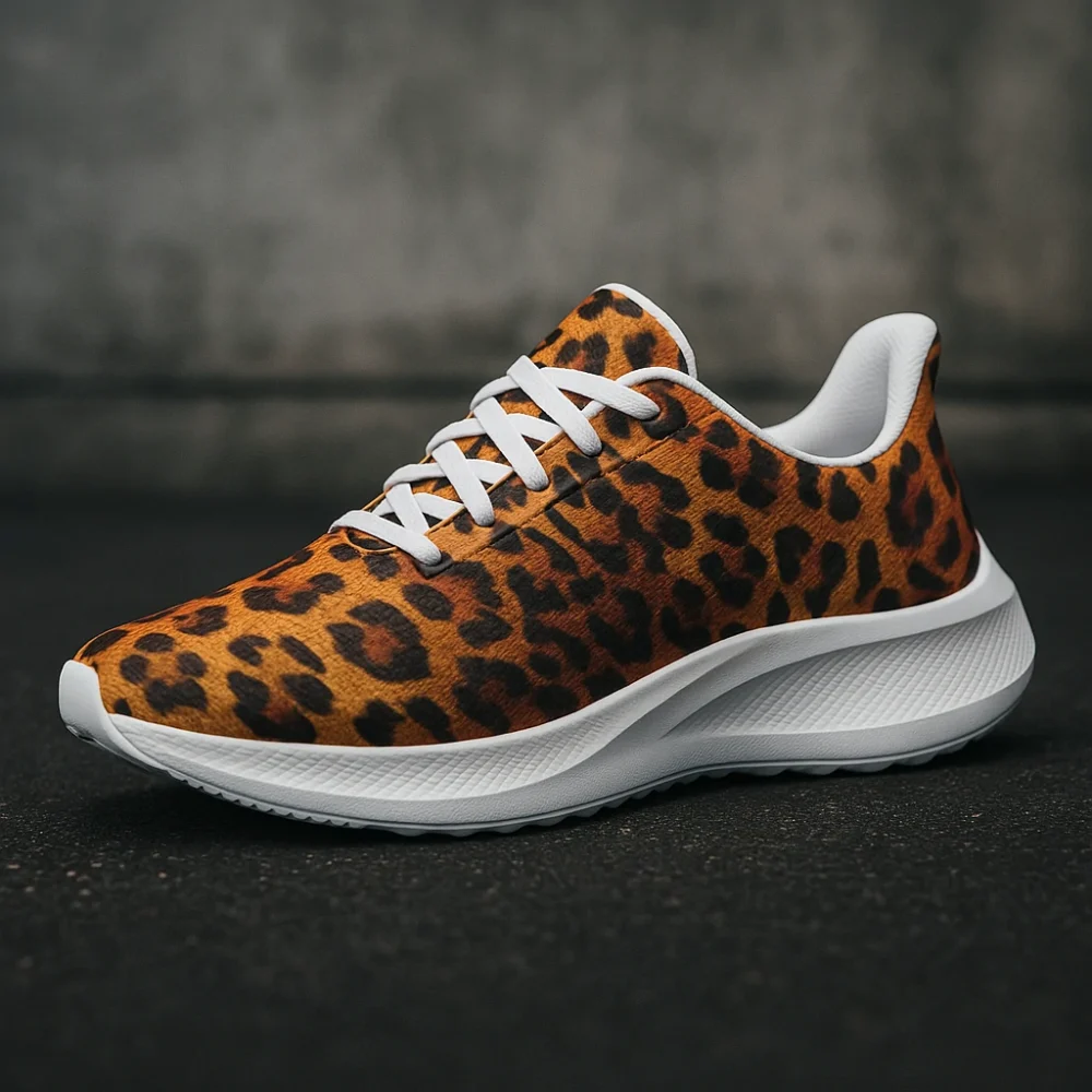 Leopard Fury Lightweight Sneakers – Untamed & Fierce