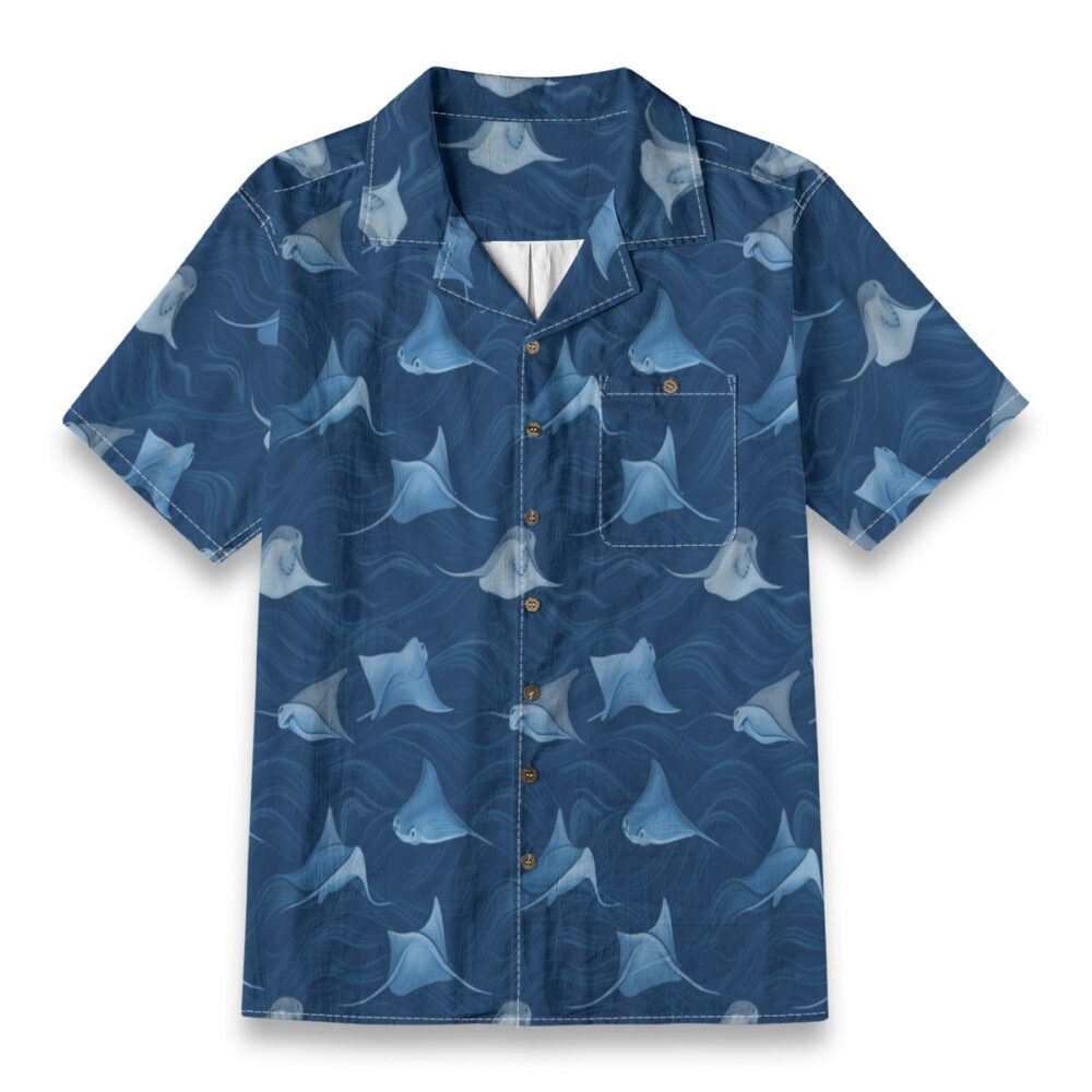 Stingray Ocean Glide Deep Tropical Shirt