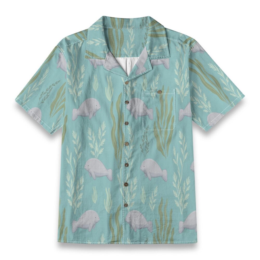 Manatee Ocean Calm Tropical Island Shirt