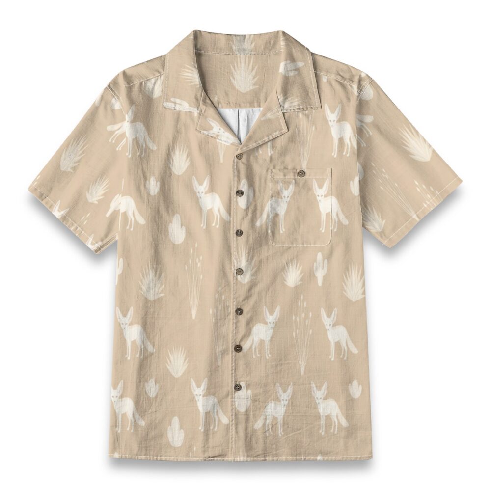 Fennec Fox Desert Breeze Summer Shirt