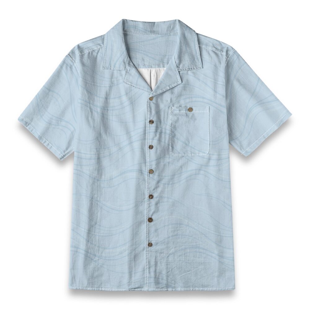 Coastal Breeze Light Ocean Island Shirt