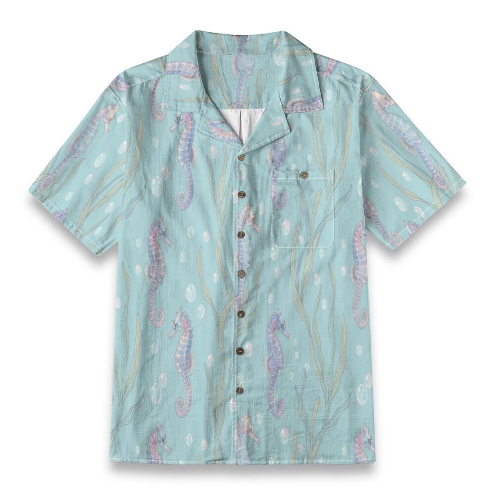 Seahorse Ocean Drift Coastal Tropical Shirt