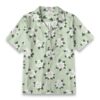 Gardenia Fresh Bloom Floral Beach Shirt