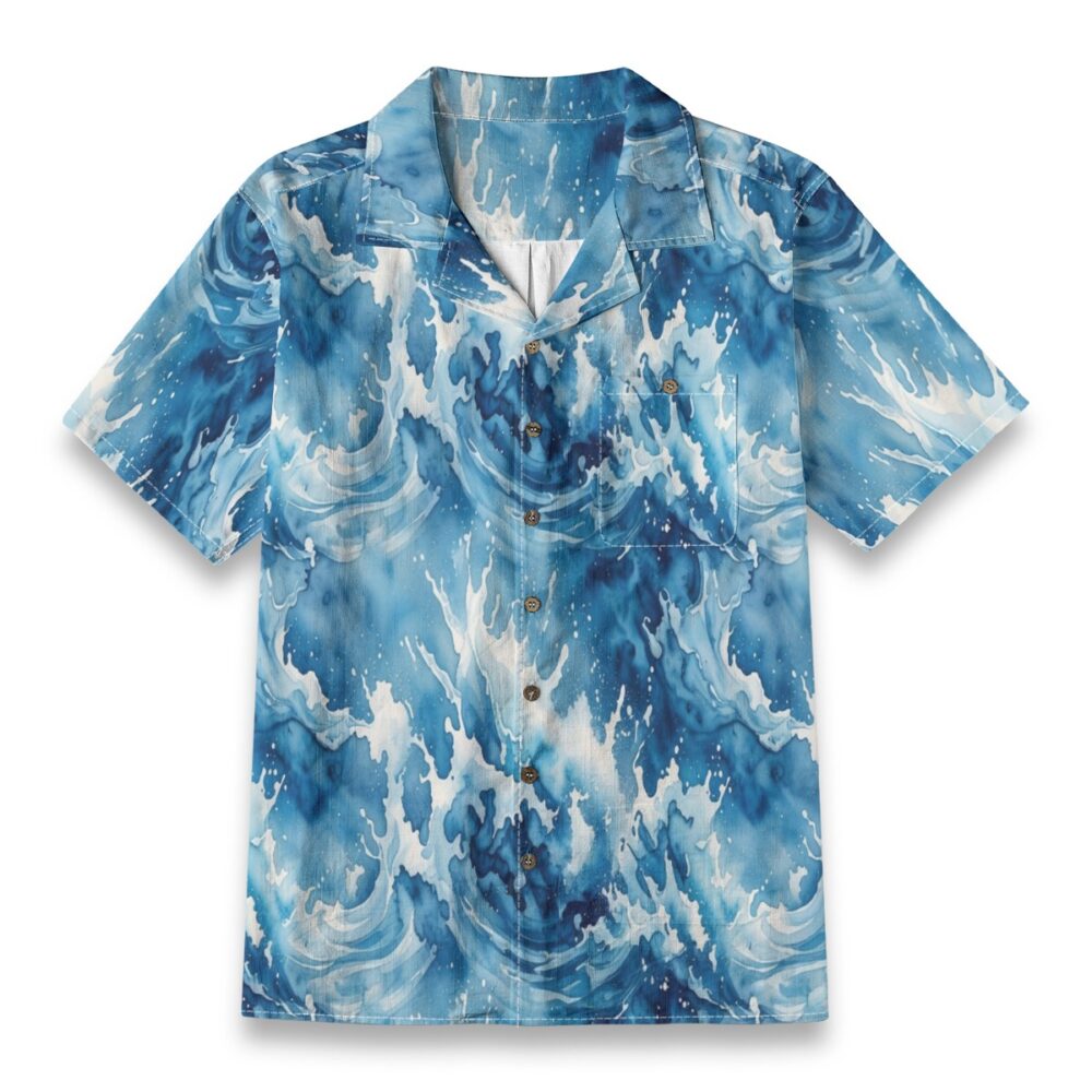 Saltwater Splash Ocean Breeze Tropical Shirt