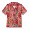 Dahlia Bloom Coral Garden Tropical Hawaiian Shirt